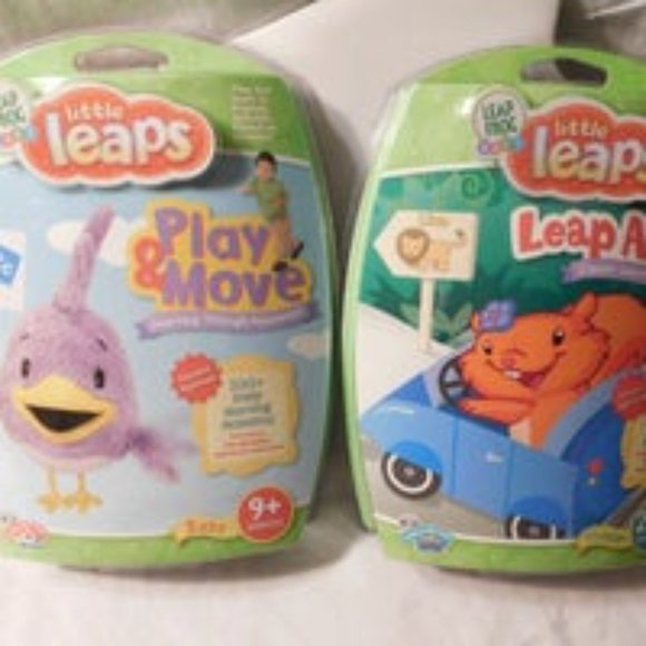 Leap Frog Little Leaps Educational Software Lot NEW - Picture 3 of 6